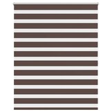 Roleta dzień-noc 140x175 cm kawowy brąz