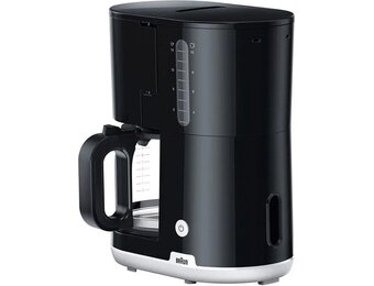 Braun Breakfast 1 KF1100 Zwart Koffiezetapparaat - 35% Korting