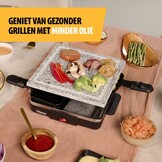 Tristar Gourmetset RA-2745 - 4 Pers. - Steengrill - 34% Korting!