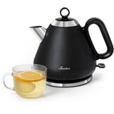 Retro Waterkoker Inventum HW617B - 1,7L - Zwart/RVS - Nu 50% Korting!