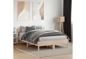 Rama łóżka z litej sosny 140x190 cm