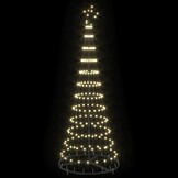 vidaXL LED Kerstboom Warmwit 184.5 cm | -47% Korting!