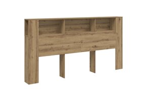 vidaXL Hoofdbordkast Artisanaal Eiken - 41% Korting