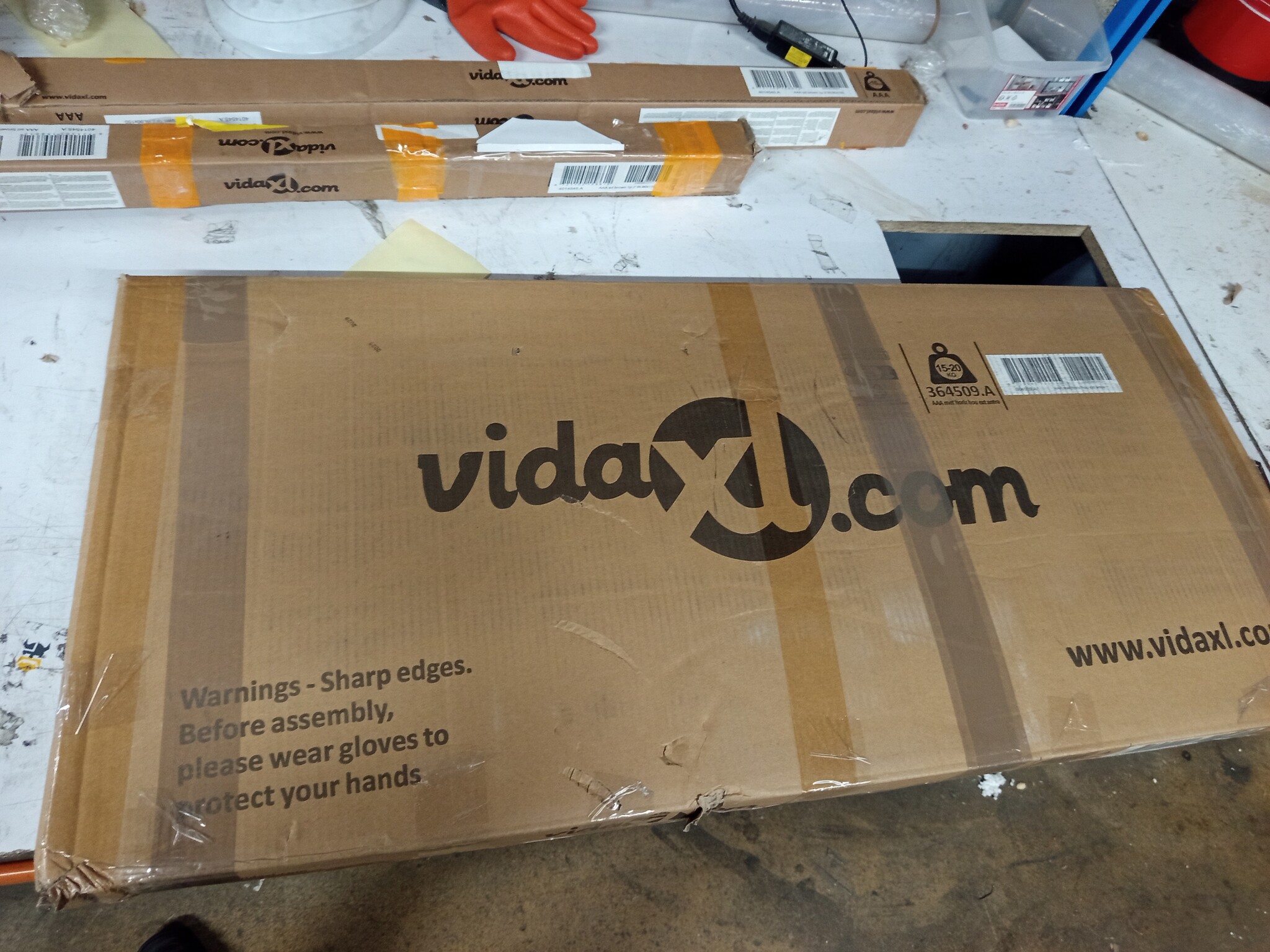 VidaXL Tuinschuur 191x130x198 cm Staal Antraciet - 50% Korting