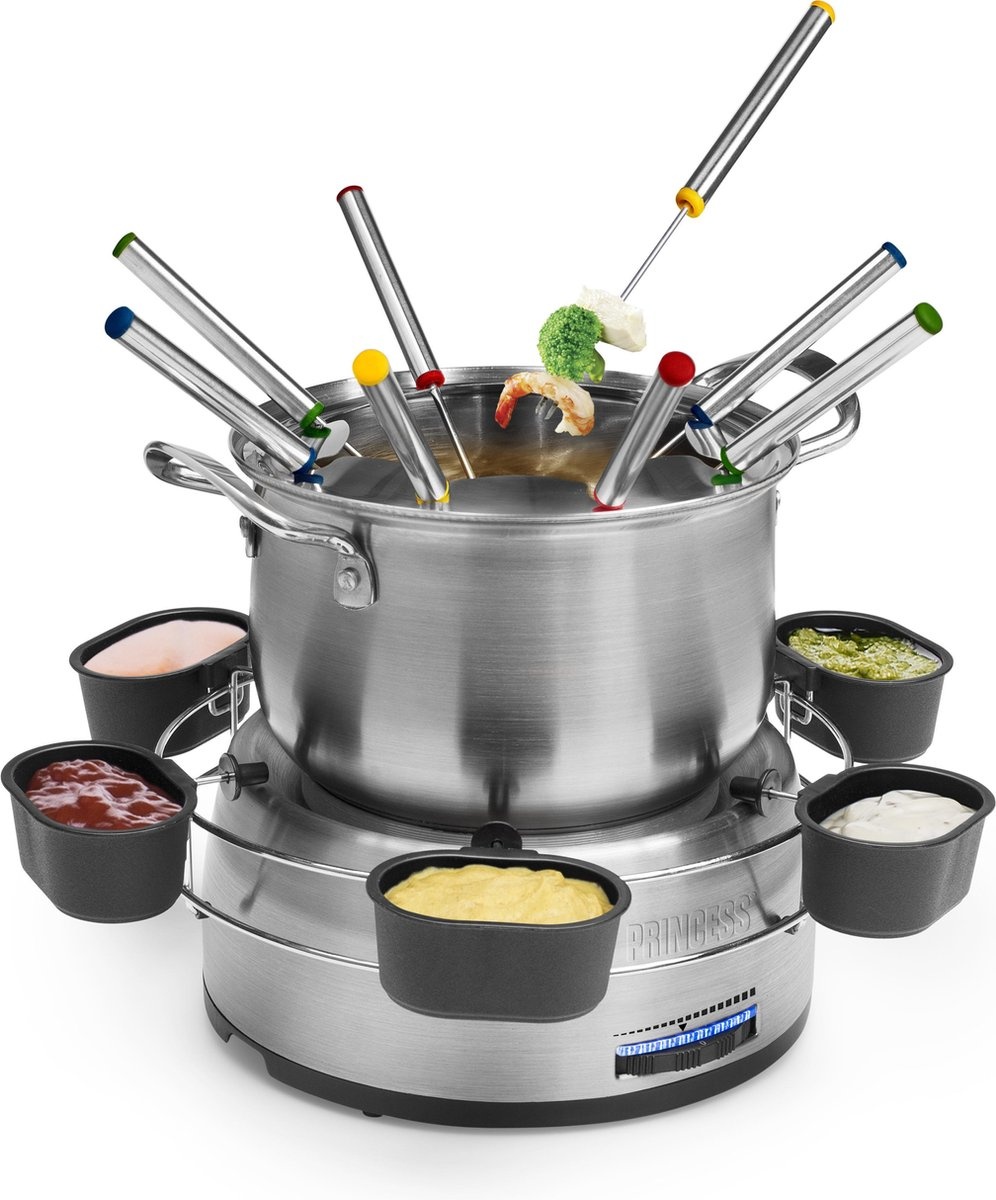 Princess Fonduepan 172680 - Elektrisch, 8 pers. - 36% Korting