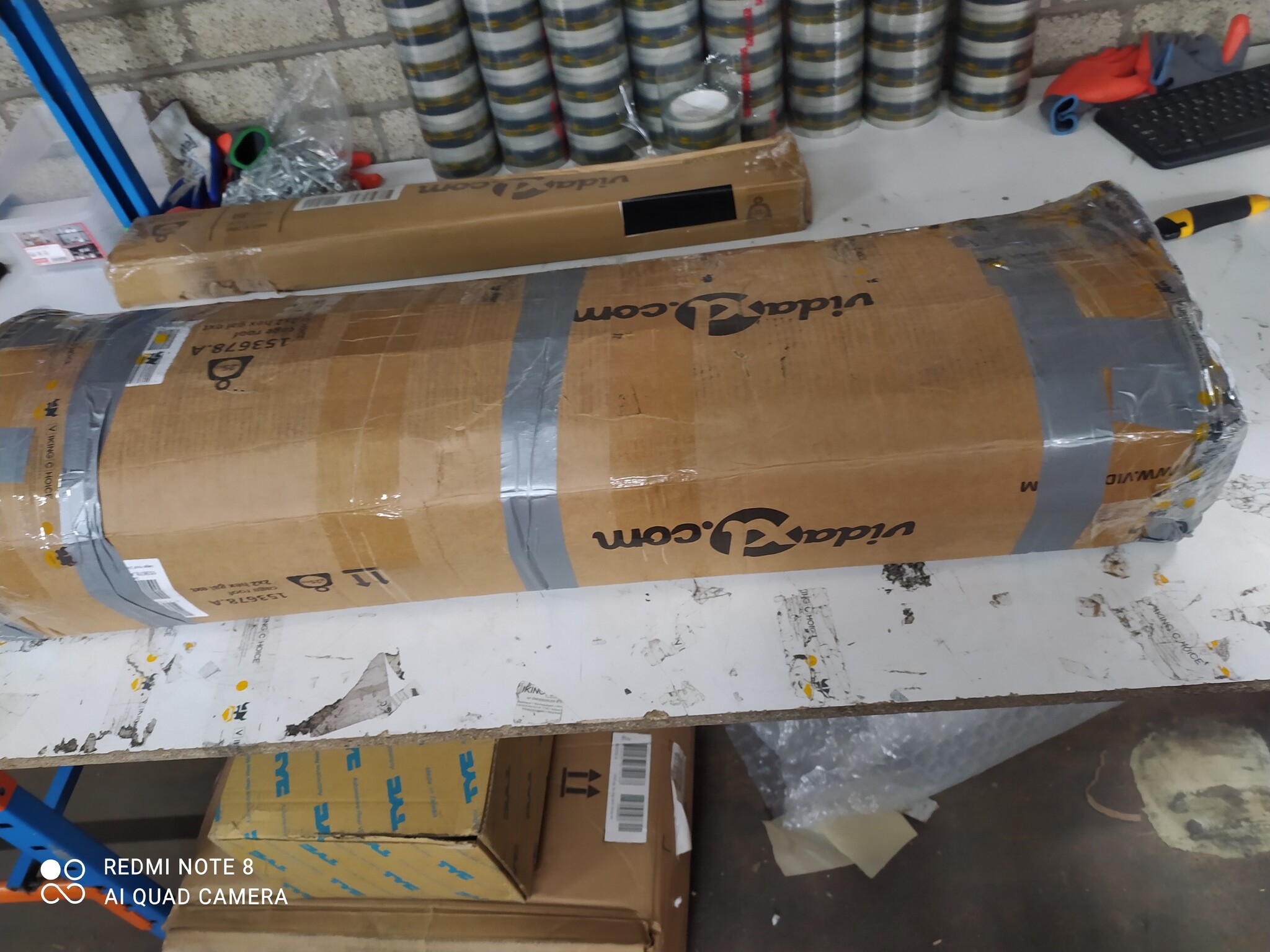 vidaXL Hondenkennel met dak 6x2x2,5 m gegalvaniseerd staal | -55%