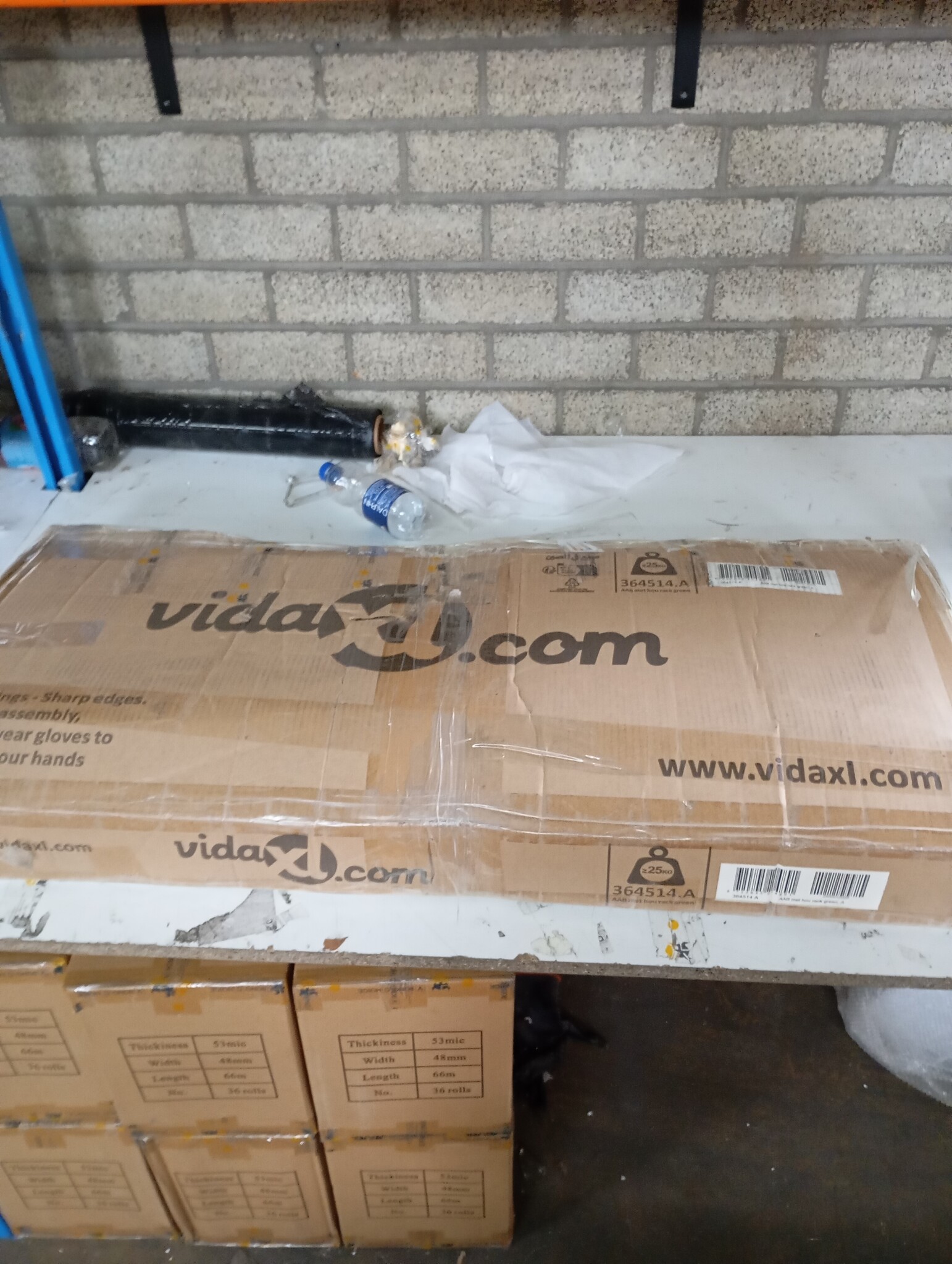 vidaXL Tuinschuur Groen - 277x192,5x179 cm - 55% Korting