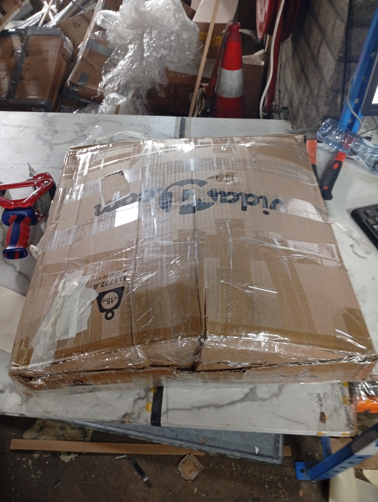 vidaXL Loungeset (6-delig, Grijs Poly Rattan) - 55% Korting