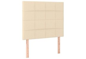 vidaXL Hoofdborden 2 st. Crème - 35% Korting