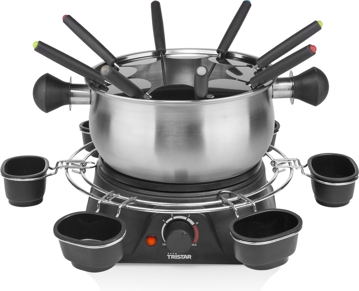 Tristar Fondueset Elektrisch FO-1109 | 42% Korting | 8 Pers. | RVS