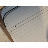 Wasmand Bamboe Wit 70x40x61cm met Deksel & Waszak - 60% Korting!