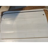 Wasmand Bamboe Wit 70x40x61cm met Deksel & Waszak - 60% Korting!