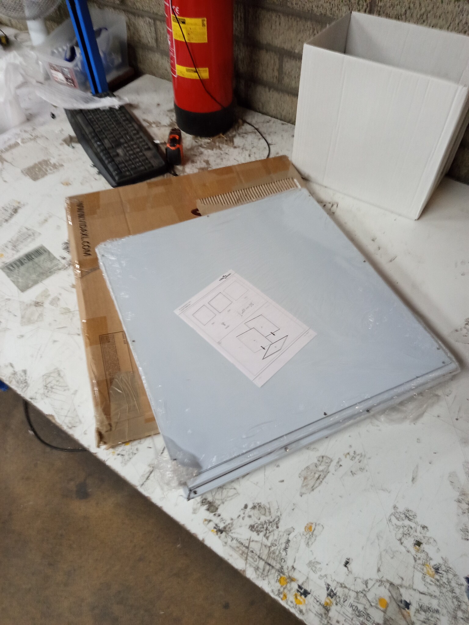 vidaXL Plantenbakken 2 st RVS 49x47x46 cm - 70% Korting