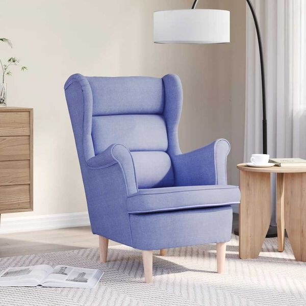 vidaXL Fauteuil Jeansblauw - 42% Korting!