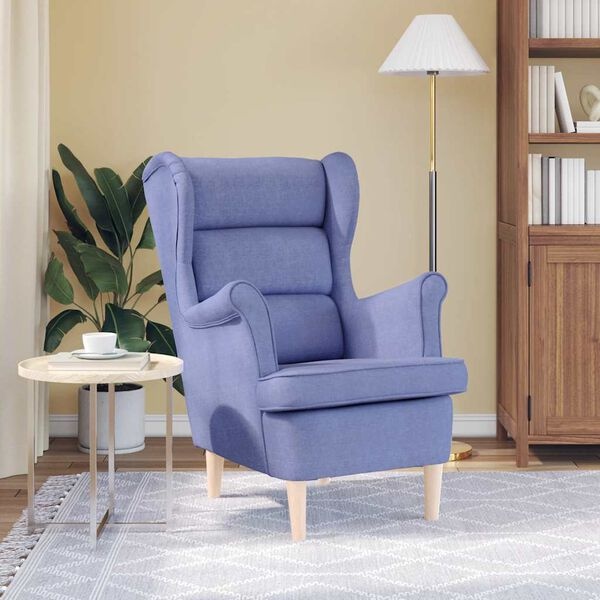 vidaXL Fauteuil Jeansblauw - 42% Korting!
