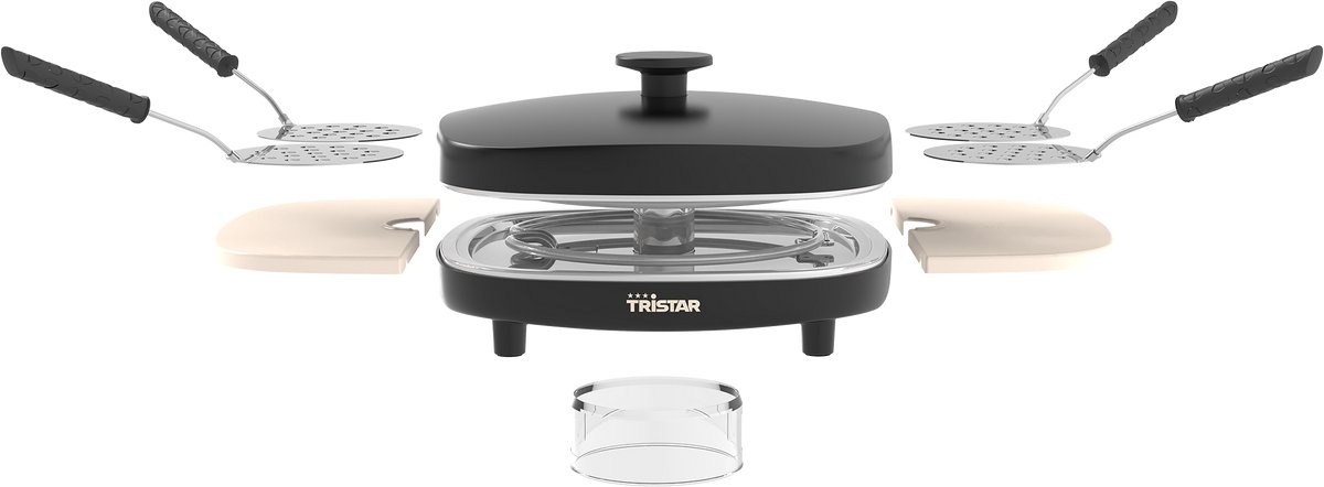 Tristar PZ-9174 Pizza Gourmetset - 4 Mini Pizza's - 53% Korting!