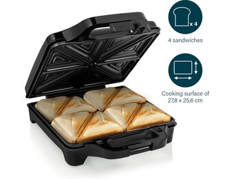 Princess Sandwich Maker Supreme XXL - 42% Korting - 1600W