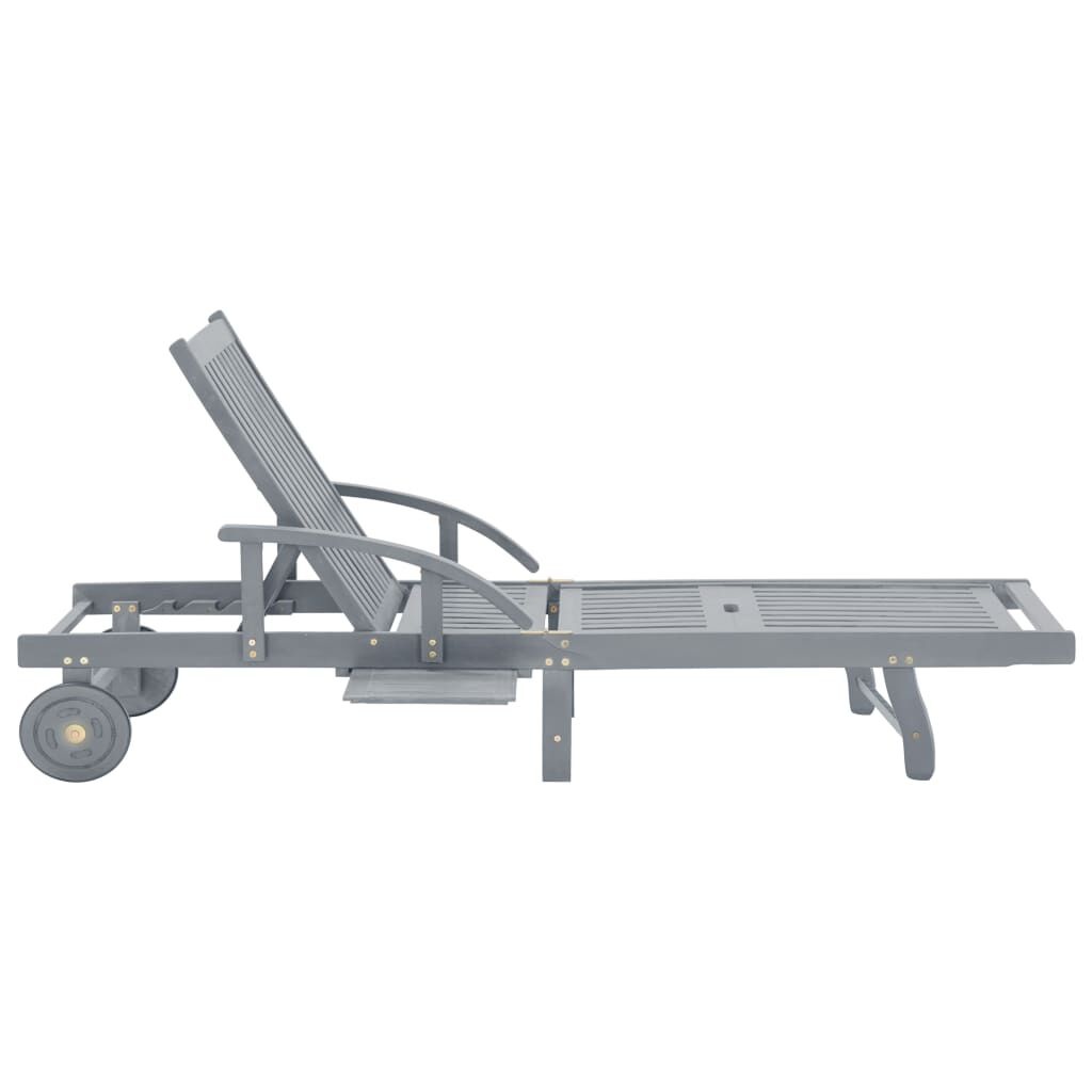 vidaXL Ligbed Acaciahout - 60% Korting! (Gerepareerd)