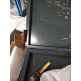 vidaXL Poort 105x105 cm Antraciet - Boomontwerp - 60% Korting