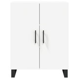 vidaXL Dressoir - Bewerkt Hout Wit (69,5x34x90 cm) | 67% Korting