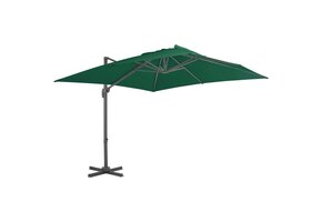 Zweefparasol vidaXL Groen | 300x300cm | 54% Korting