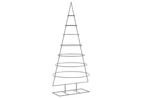 vidaXL Kerstboom Metaal Zwart 210 cm - 47% Korting