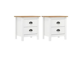 vidaXL Nachtkastjes 2 st. Hill (59% korting)