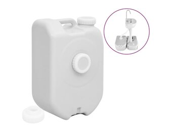 vidaXL Draagbare Watertank 24L Grijs - 41% Korting!