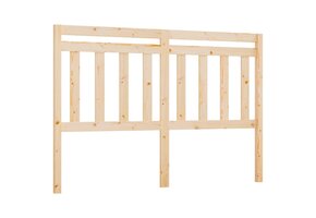 vidaXL Hoofdbord Massief Grenenhout 126x100 cm - 43% Korting