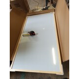 vidaXL Magnetisch Whiteboard 100x55 cm - Met Grenenhouten Frame (64% Korting)