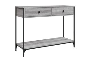 vidaXL Wandtafel Grijs Sonoma Eiken (100cm) - 43% Korting!