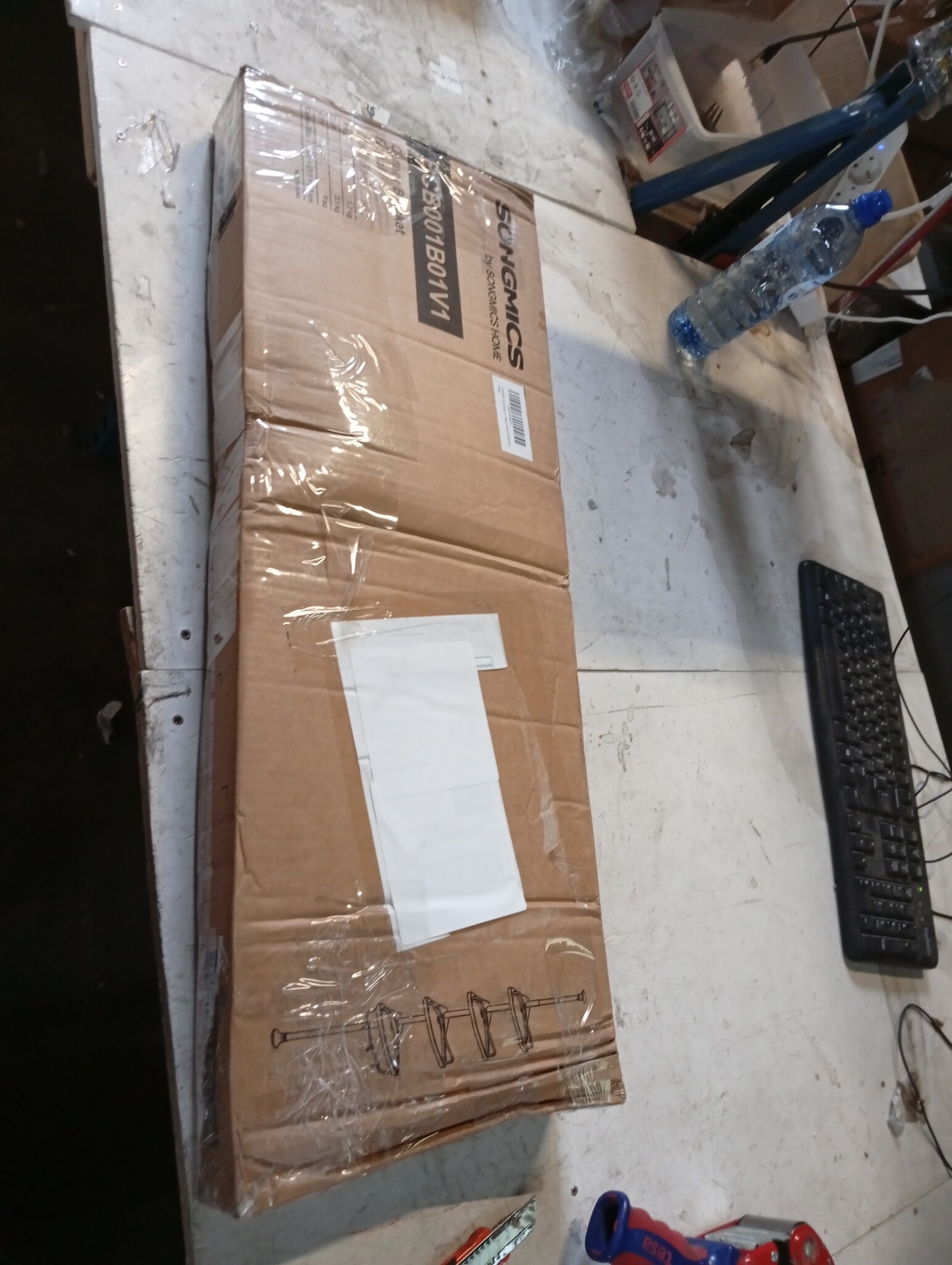 Hoekrek Zwart 4-laags Inklapbaar Badkamerrek - 59% Korting!