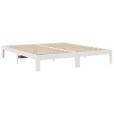 VidaXL Bedframe Grenenhout Wit 180x200 cm - Nu met 67% Korting!