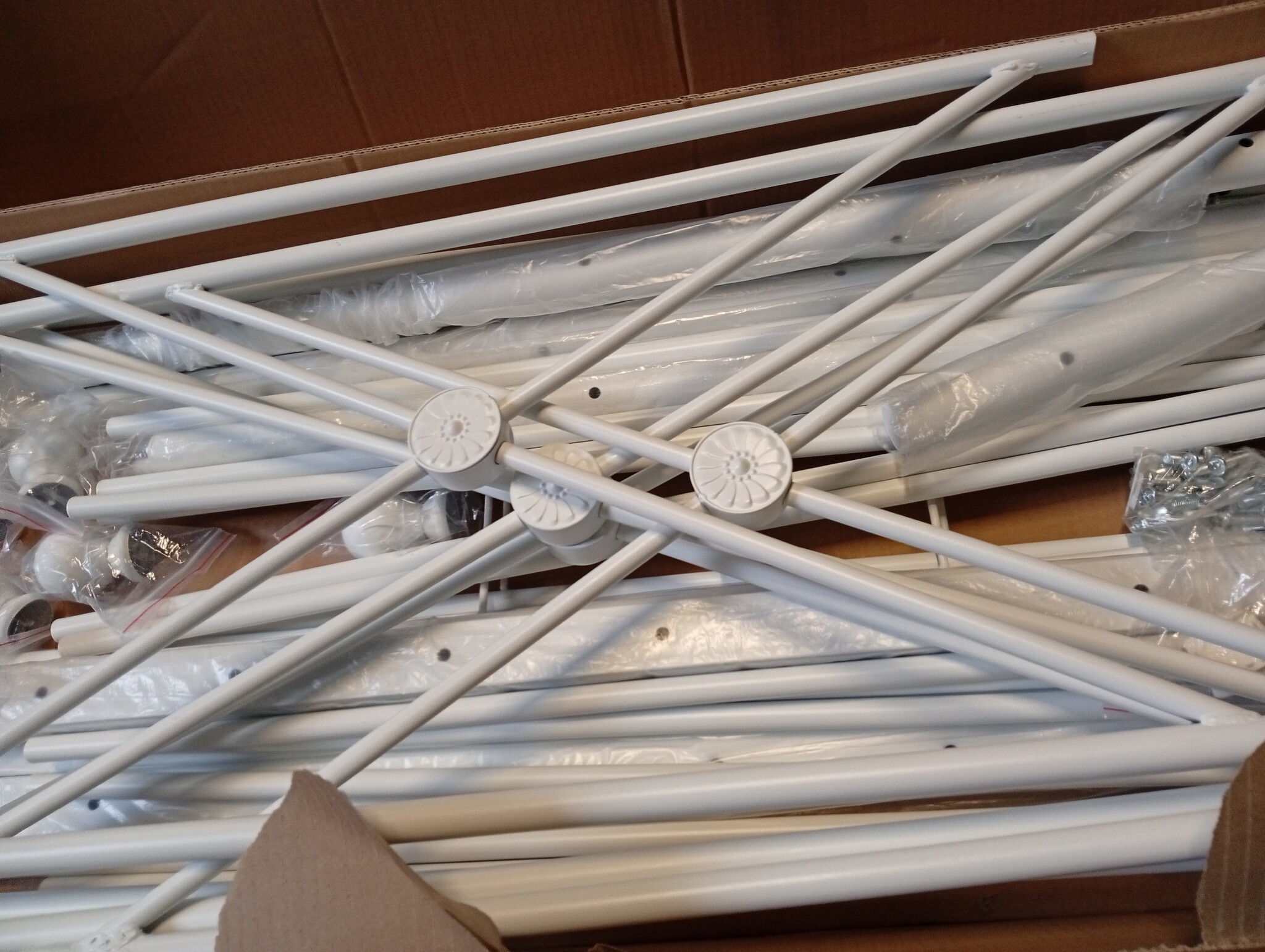 vidaXL Slaapbank Staal Wit 80x200cm - 59% Korting!