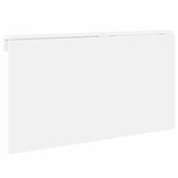 vidaXL Wandtafel Inklapbaar Hoogglans Wit - 42% Korting!