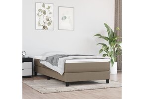 vidaXL Pocketveringmatras Taupe 90x190x20cm - 47% Korting!