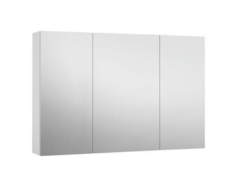 Badkamermeubel Spiegelskast Wit 60x15x55cm - Nu 60% Korting!