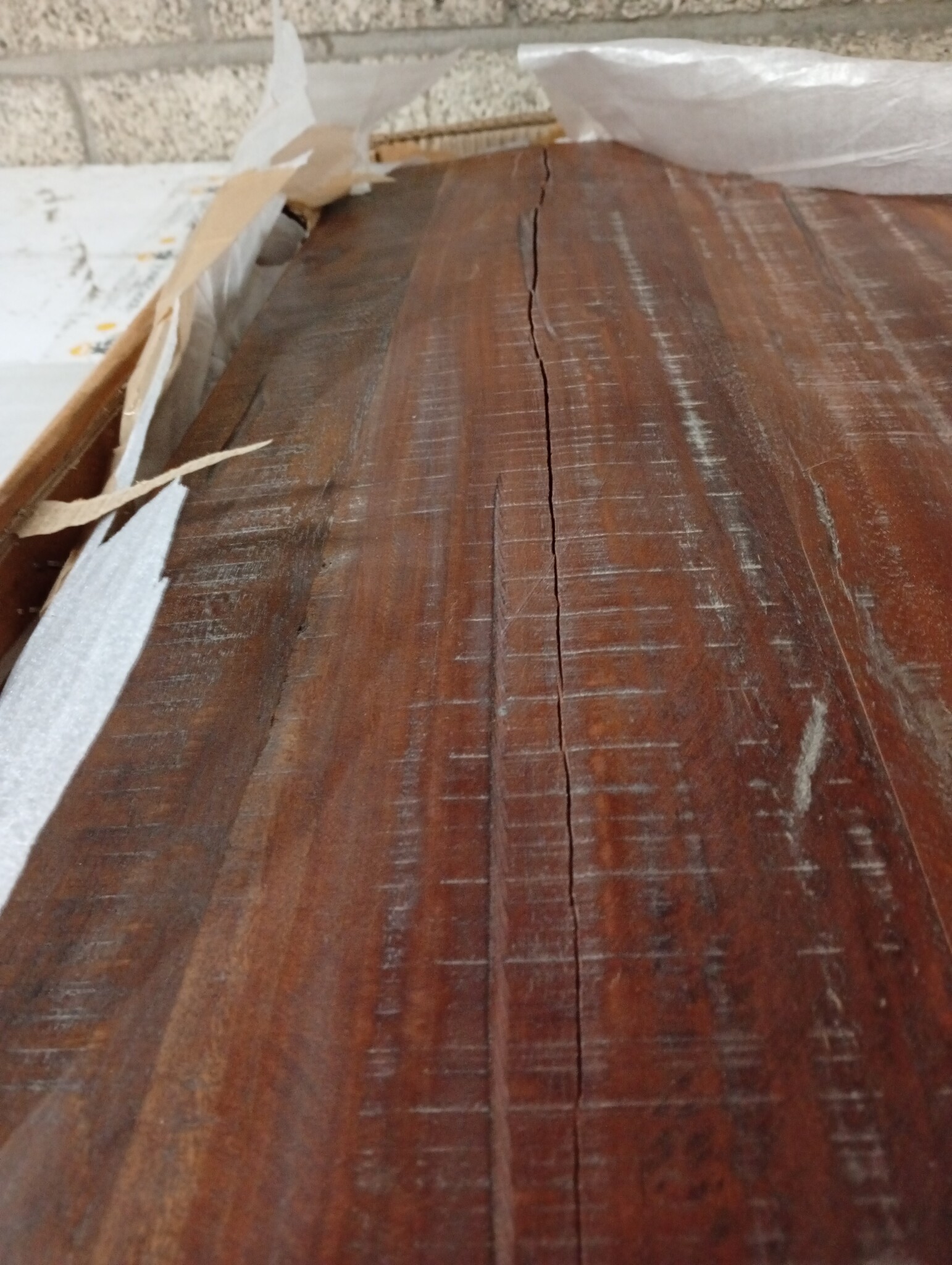 vidaXL Tafelblad 100x60 cm Massief Gerecycled Hout (64% Korting!)