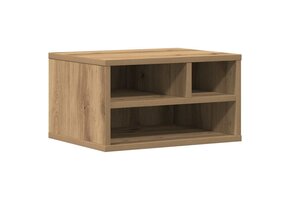 vidaXL Printerstand 40x32x22.5cm - Artisanaal Eiken (60% KORTING!)