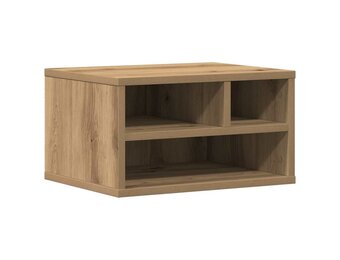 vidaXL Printerstand 40x32x22.5cm - Artisanaal Eiken (60% KORTING!)