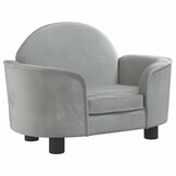 vidaXL Hondenmand Fluweel Lichtgrijs (66x40x45 cm) - 42% Korting!