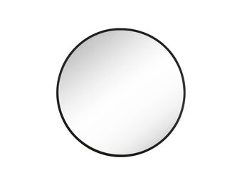 SONGMICS Ronde Wandspiegel Zwart (61cm) - Ongebruikt met 37% Korting!