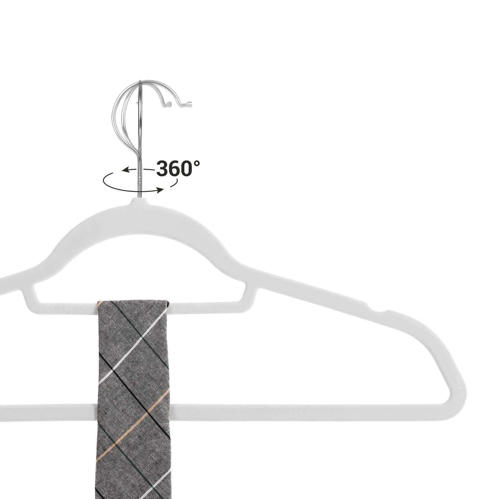 SONGMICS Velvet Hangers (50 Stuks) - 42% Korting! Ruimtebesparend & Anti-slip