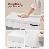 VASAGLE Schoenenbank met Opbergruimte - 37% Korting!
