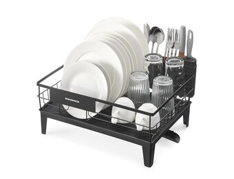 Afdruiprek Ink Black Staal - Uittrekbaar & Roestbestendig (37% Korting!)