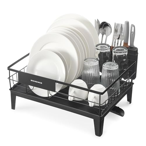 Afdruiprek Ink Black Staal - Uittrekbaar & Roestbestendig (37% Korting!)