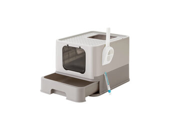 FEANDREA Kattenbak met Deksel - 41% Korting!