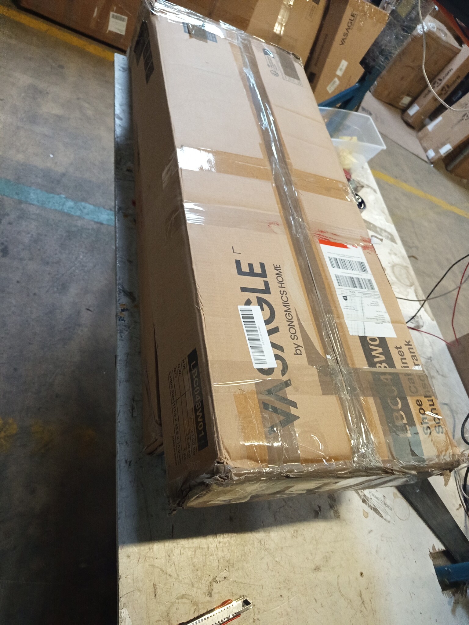 VASAGLE Schoenrek Cloud White | 60% Korting