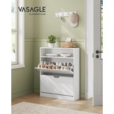 VASAGLE Schoenrek Cloud White | 60% Korting