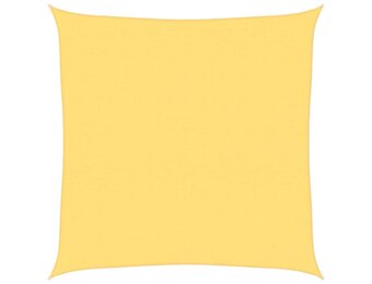 vidaXL Zonnezeil 4.5x4.5m HDPE Beige - 53% Korting!